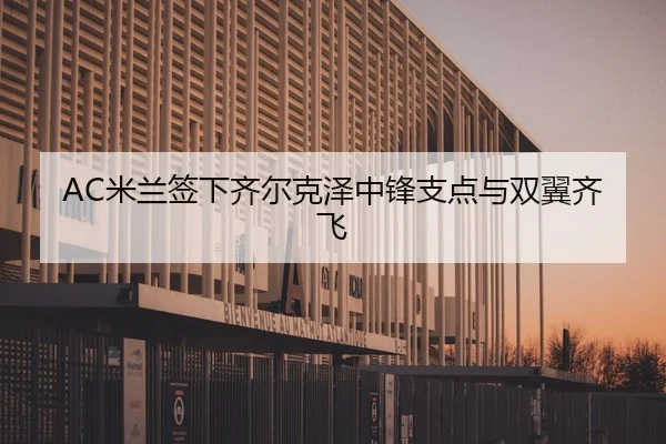 AC米兰签下齐尔克泽中锋支点与双翼齐飞